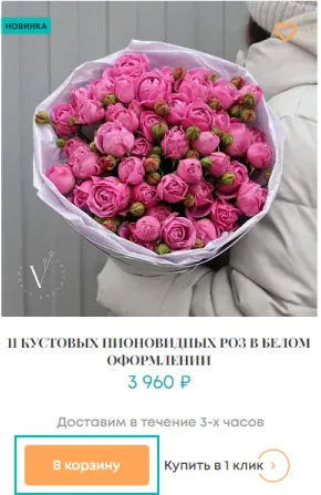 Оформление заказа в интернет-магазине «Vanilla». Шаг 2