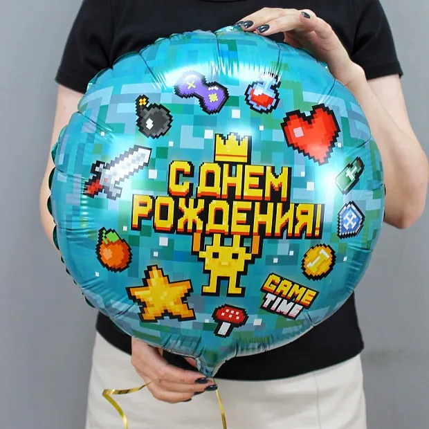 Шар с тематикой MINECRAFT