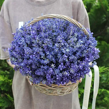 Корзина со свежей лавандой "Provans" - изображение 2