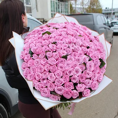 Букет из 151 розы Маритим 60 см - изображение 2