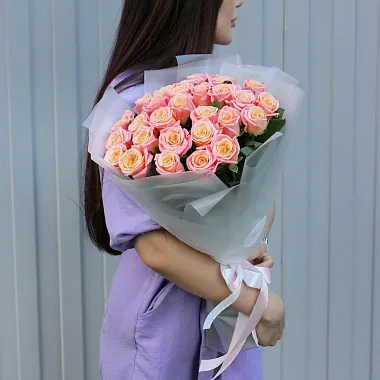 Цветы в больницу: 29 роз Miss Piggi