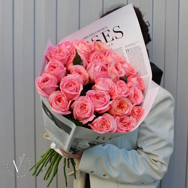 Букет из розы Лондон Ай 25 штук