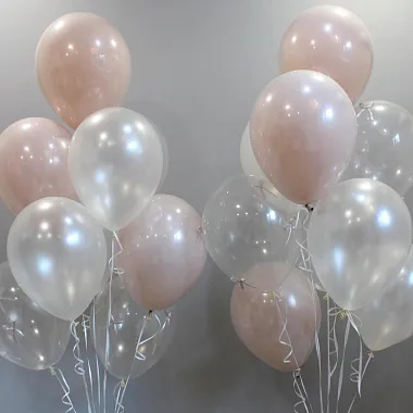 Воздушные шары: На фото Набор шаров "Кремовый" Воздушные шары: Набор шаров "Кремовый"