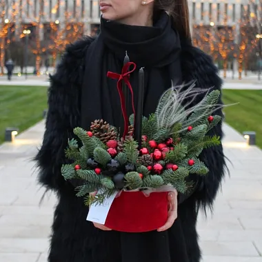 Новогоднее кашпо  - изображение 2