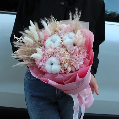 Букеты  цветов с доставкой - Букет из сухоцветов "Mix" - изображение 2 Букет из сухоцветов "Mix" - изображение 2