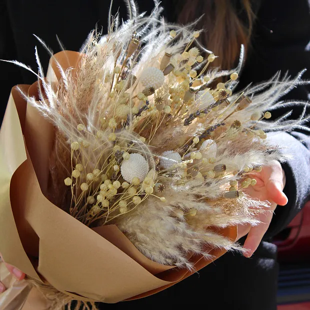 Букет с сухоцветами "Naturele"