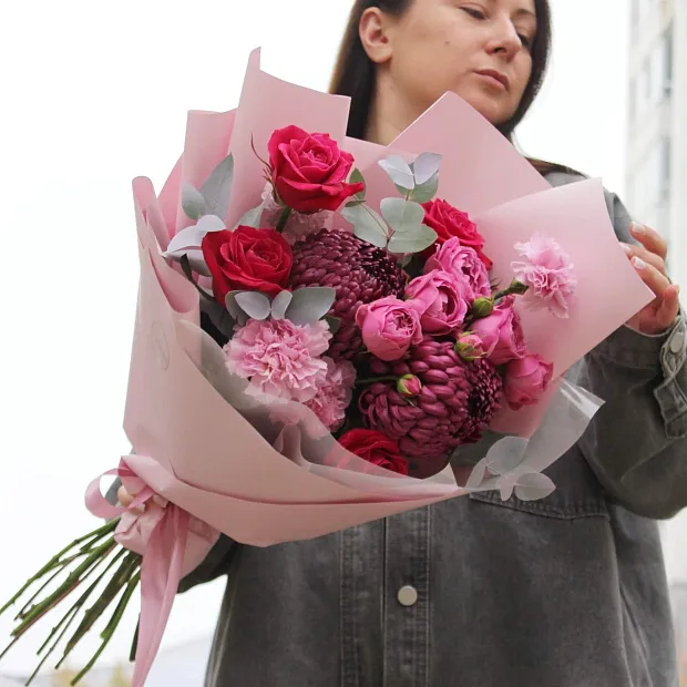 Букет-комплимент ДЛЯ НЕЁ