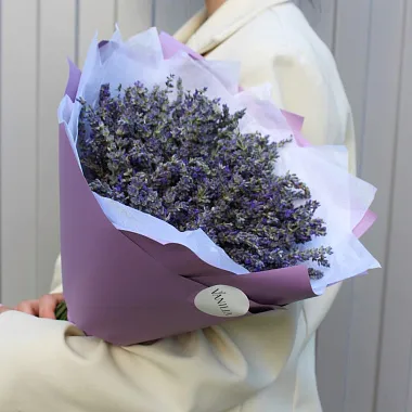 Букеты  цветов с доставкой - Букет из лаванды в стильном оформлении - изображение 2 Букет из лаванды в стильном оформлении - изображение 2