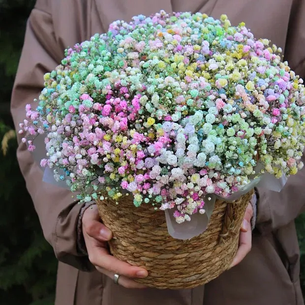 Настольная композиция с цветами «Романтика»