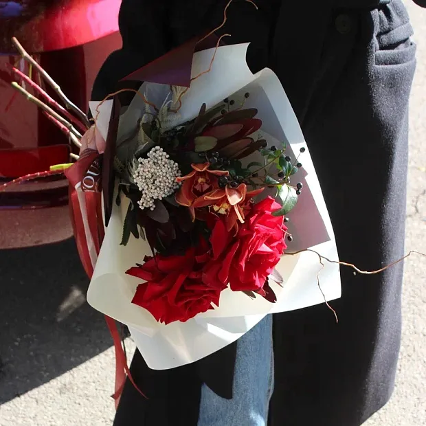 Сборный букет микс "Комплимент"