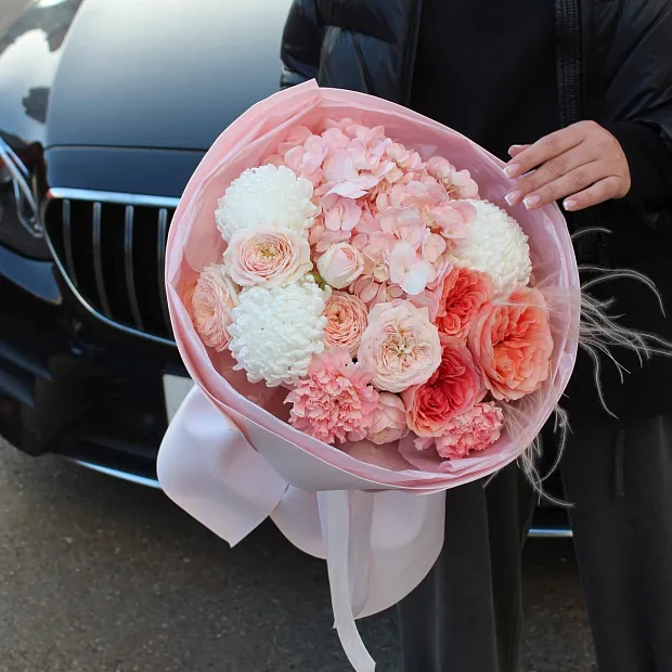 Сборный букет микс "Комплимент"