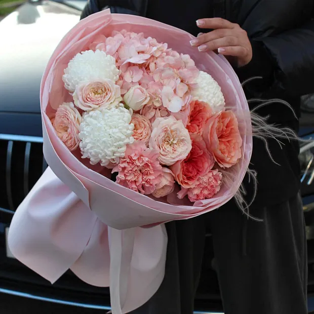 Сборный букет микс "Комплимент"