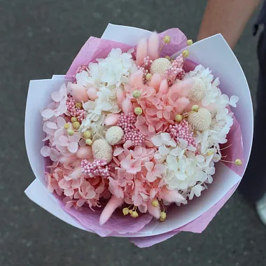 Букеты  цветов с доставкой - Яркий букет микс из сухоцветов - изображение 2 Яркий букет микс из сухоцветов - изображение 2