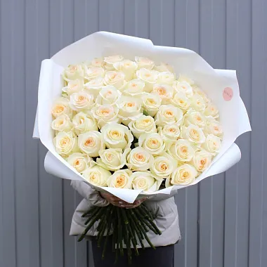 Эквадорские розы - На фото Букет из 51 розы Канделайт - изображение 2 Букет из 51 розы Канделайт - изображение 2