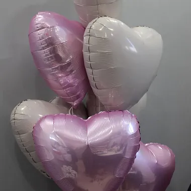 Сет шаров "Розовый сатин" - изображение 2