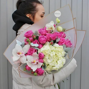 Букеты  цветов с доставкой - Сборный букет Aroma - изображение 2 Сборный букет Aroma - изображение 2