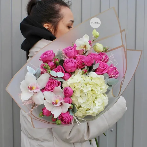 Сборный букет Aroma