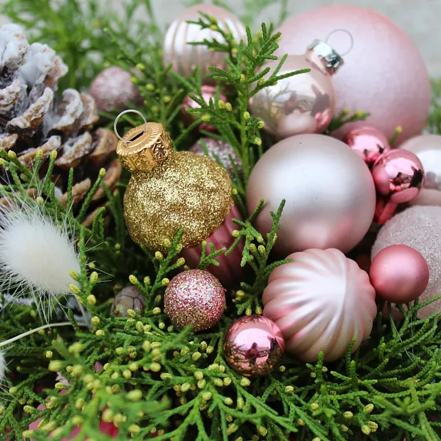 Шляпная коробка новогодняя Merry Christmas