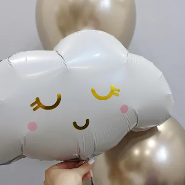 Воздушные шары: Набор шаров с облачком