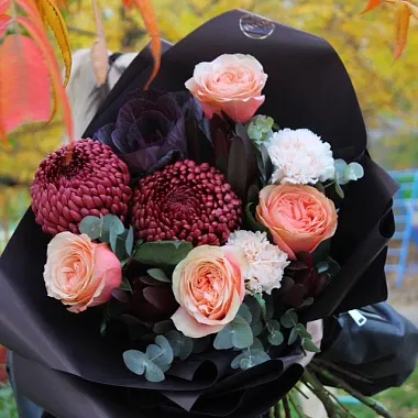 Стильный микс с хризантемой  - изображение 2