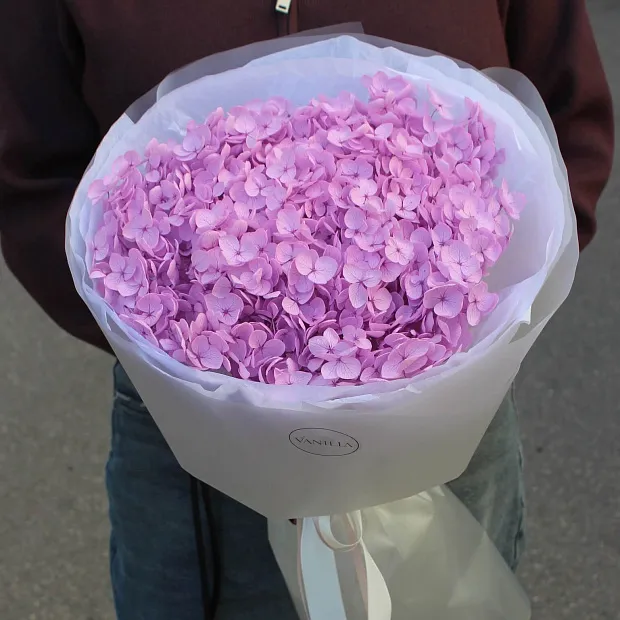 Букет из стабилизированной гортензии