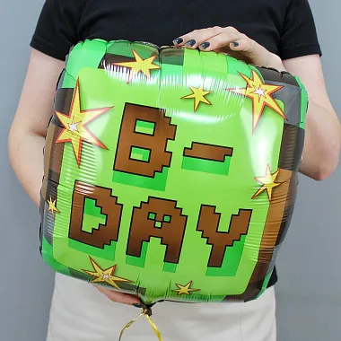 Шар с пикселями MINECRAFT - изображение 2