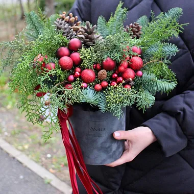 Композиция из нобилиса "Яркий Новый год" - изображение 2
