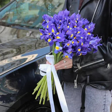 Букет из 25 ирисов - изображение 2
