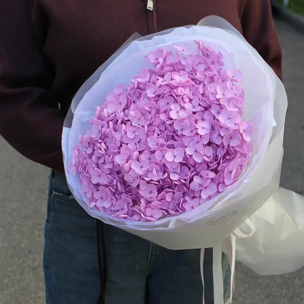 Букет из стабилизированной гортензии