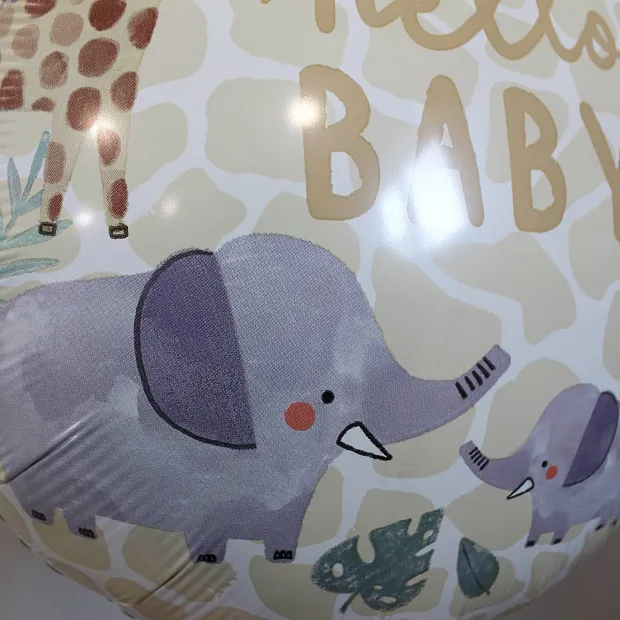 Шар на выписку "Hello Baby"