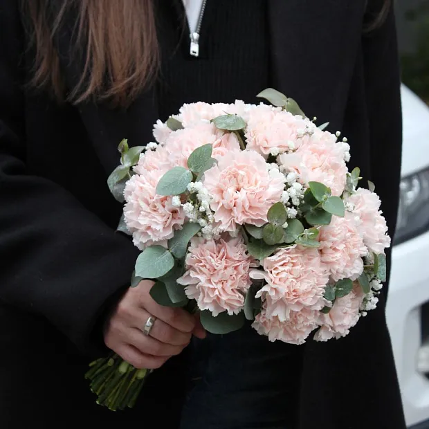 Букет невесты "Диантус"