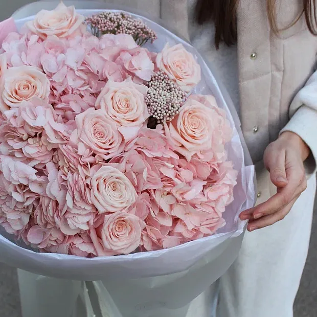 Авторский букет «Тайное послание»