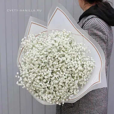 Букеты  цветов с доставкой - Букет из 9 веток гипсофилы - изображение 2 Букет из 9 веток гипсофилы - изображение 2