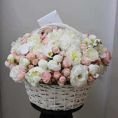 Ароматная корзина «Нежность пиона» - изображение 2