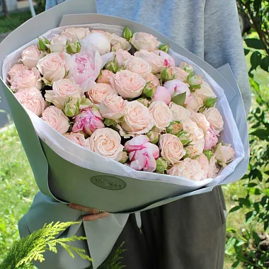 Букеты  цветов с доставкой - Букет микс Настоящая любовь - изображение 2 Букет микс Настоящая любовь - изображение 2