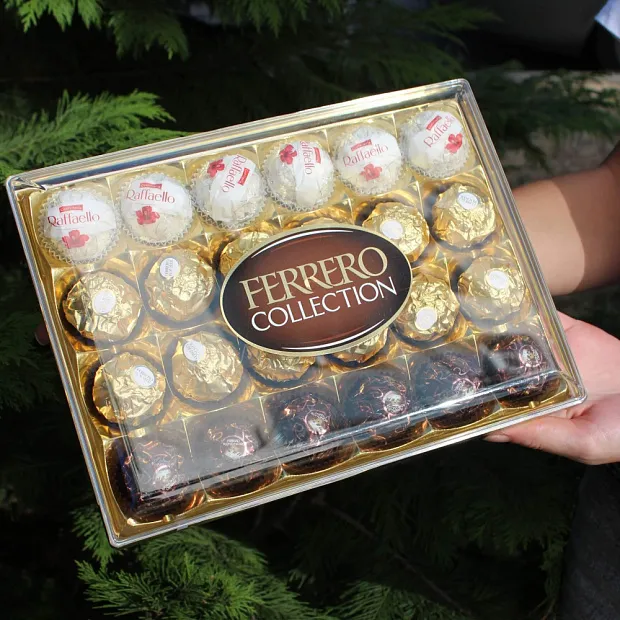 Конфеты шоколадные в коробке Ferrero Collection, ассорти, 269,4 г