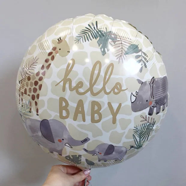 Шар на выписку "Hello Baby"
