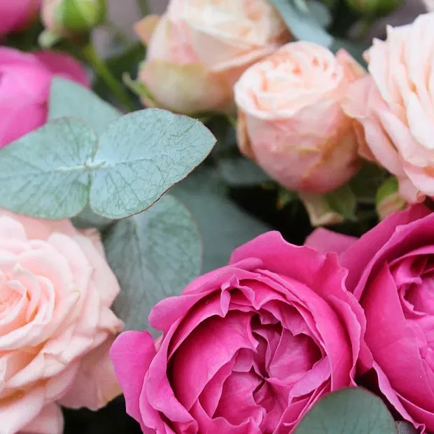 Букет микс "Магия чувств"