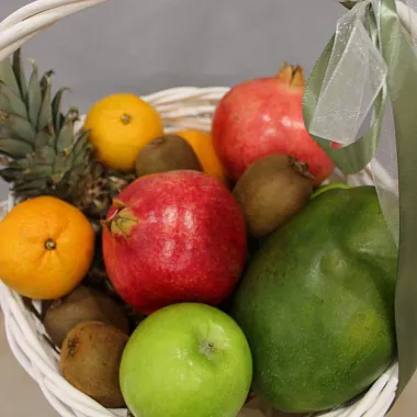 Новогодние корзины: Корзина с фруктами "Дары природы"