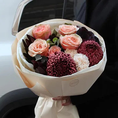 Стильный микс с хризантемой  - изображение 2