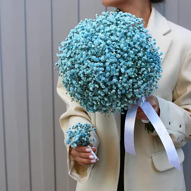 Свадебный букет из гипсофилы - изображение 2