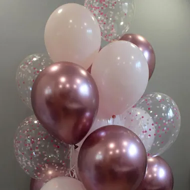Воздушные шары - На фото связка шаров "Джем" - изображение 2 связка шаров "Джем" - изображение 2