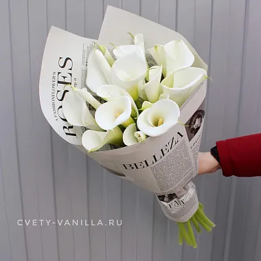 Стильные каллы в нежном оформлении - изображение 2