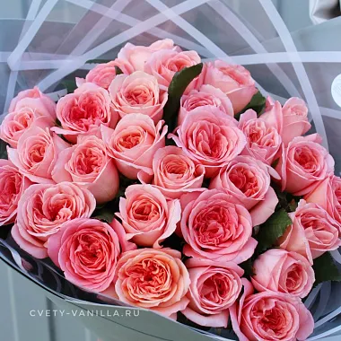 Цветы на День учителя: Нежный букет "Ванилла"