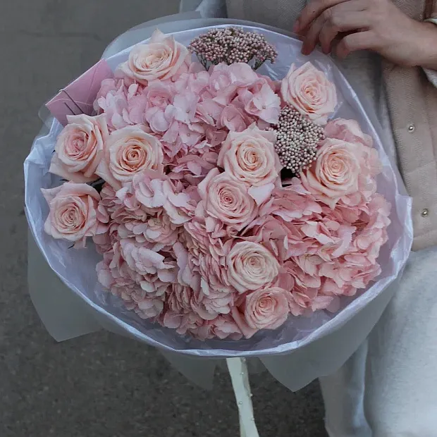 Авторский букет «Тайное послание»