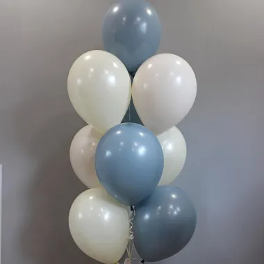 Воздушные шары - На фото Связка шаров Лазурная - изображение 2 Связка шаров Лазурная - изображение 2