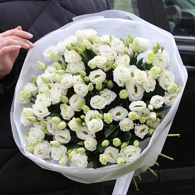 Букет "Белая эустома" - изображение 2