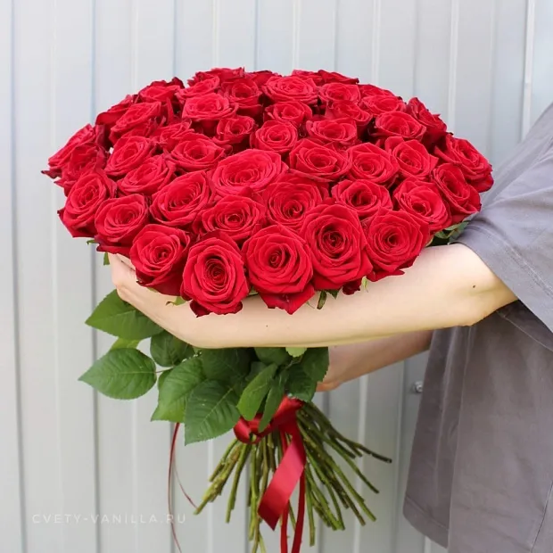 51 роза Red Naomi