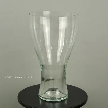 Ваза для цветов из стекла 30-35 см - изображение 2
