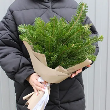 Зимний букет из хвои - изображение 2